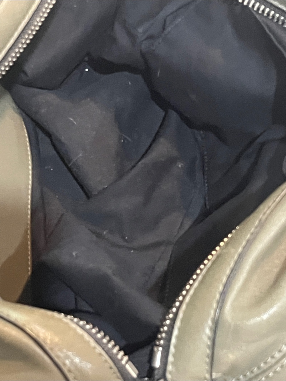 Marc Jacobs Olive Green Leather Shoulder Satchel - Picture 7 of 12